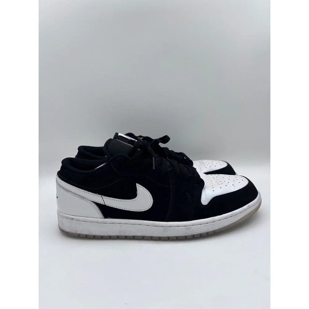 Nike Air Jordan 1 Low Diamond Shorts Black White DH6931-001 Mens Size 13 Sneaker